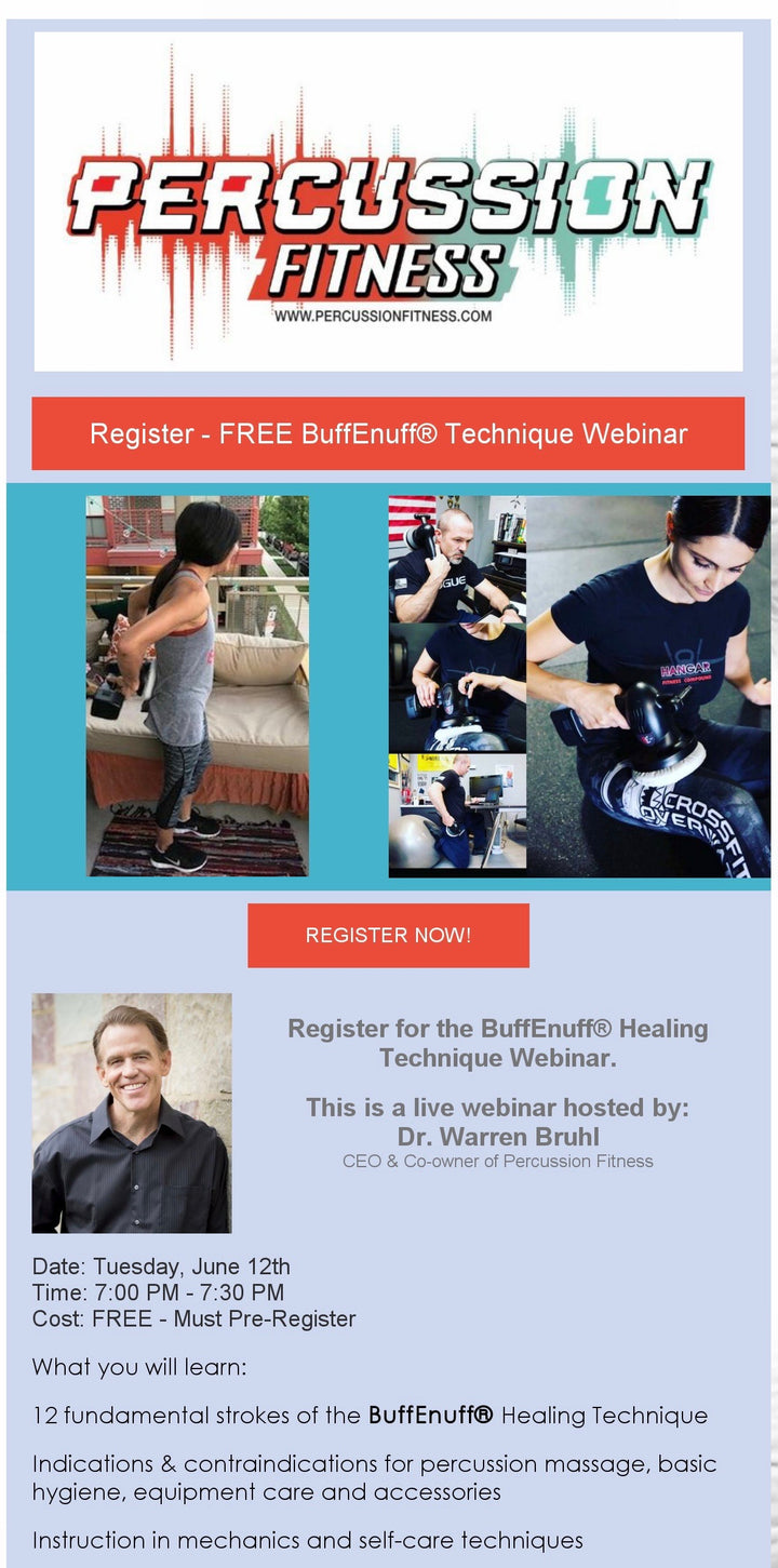 Free BuffEnuff® Technique Webinar June 12th at 7 PM CST. (Register Now)