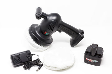 EUROPEAN - BuffEnuff® Power Massager - Standard Package includes 1-Battery, 1-Charger, 2-Crowns, 1-Carry Bag